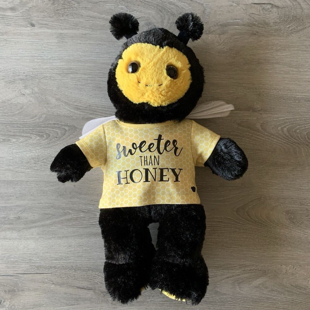 Build a Bear BABW BAB Bumble Bee Plush Sweeter Than Honey T-Shirt Wings